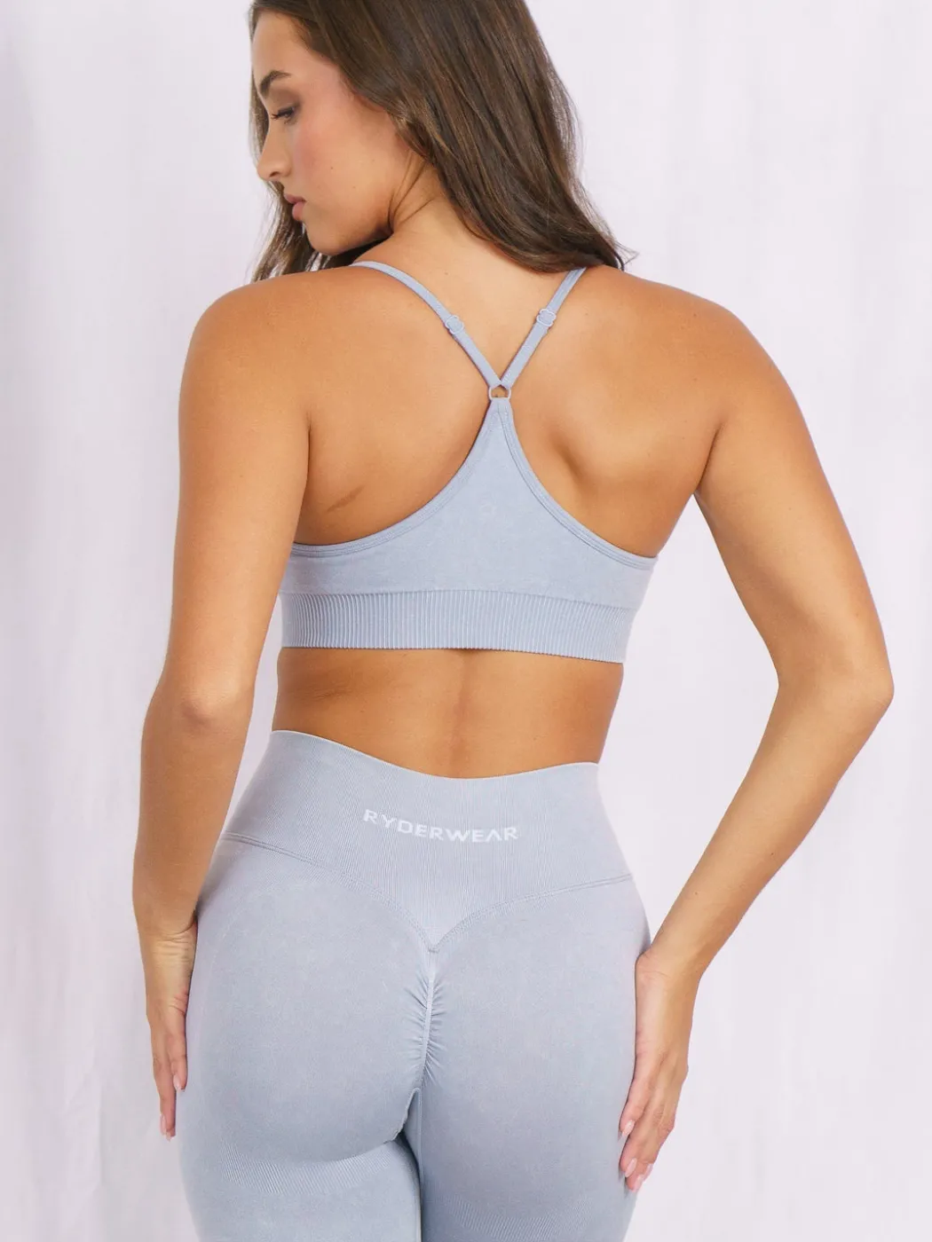 Stonewash Seamless Sports Bra