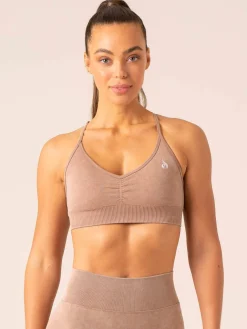 Stonewash Seamless Sports Bra
