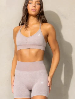 Stonewash Seamless Sports Bra