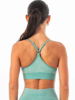 Stonewash Seamless Sports Bra