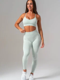 Stonewash Seamless Sports Bra