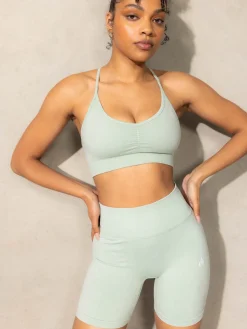 Stonewash Seamless Sports Bra