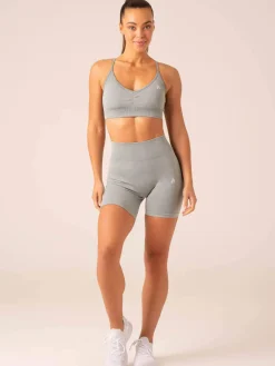 Stonewash Seamless Sports Bra