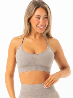 Stonewash Seamless Sports Bra