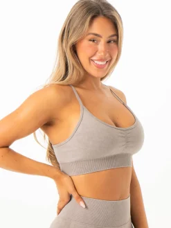 Stonewash Seamless Sports Bra