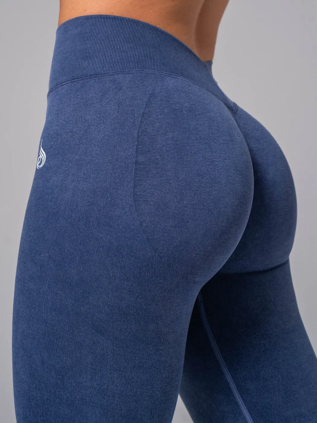 Stonewash Seamless V Back Legging