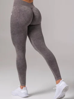 Stonewash Seamless V Back Legging