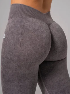 Stonewash Seamless V Back Legging