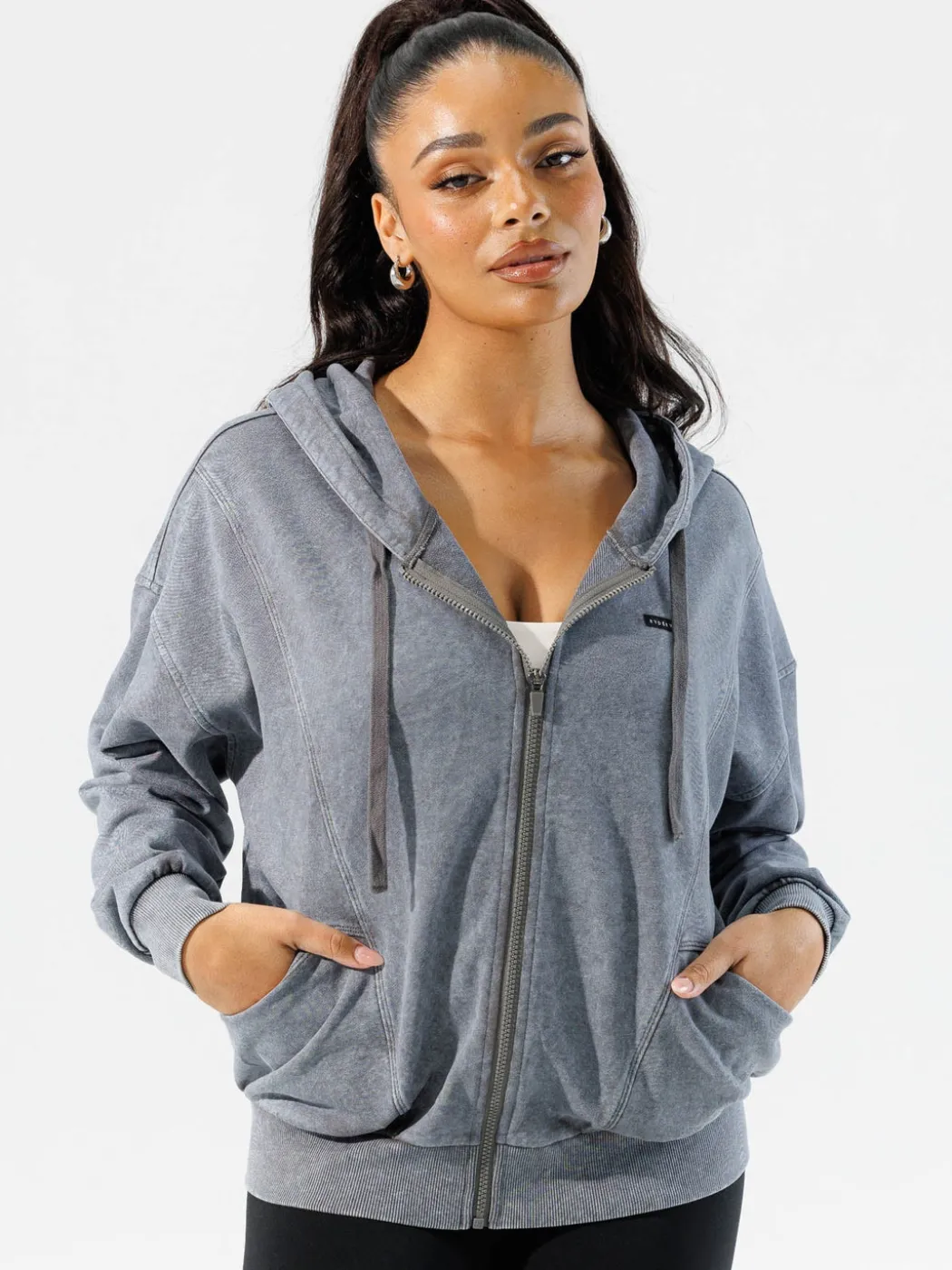 Stonewash Track Jacket