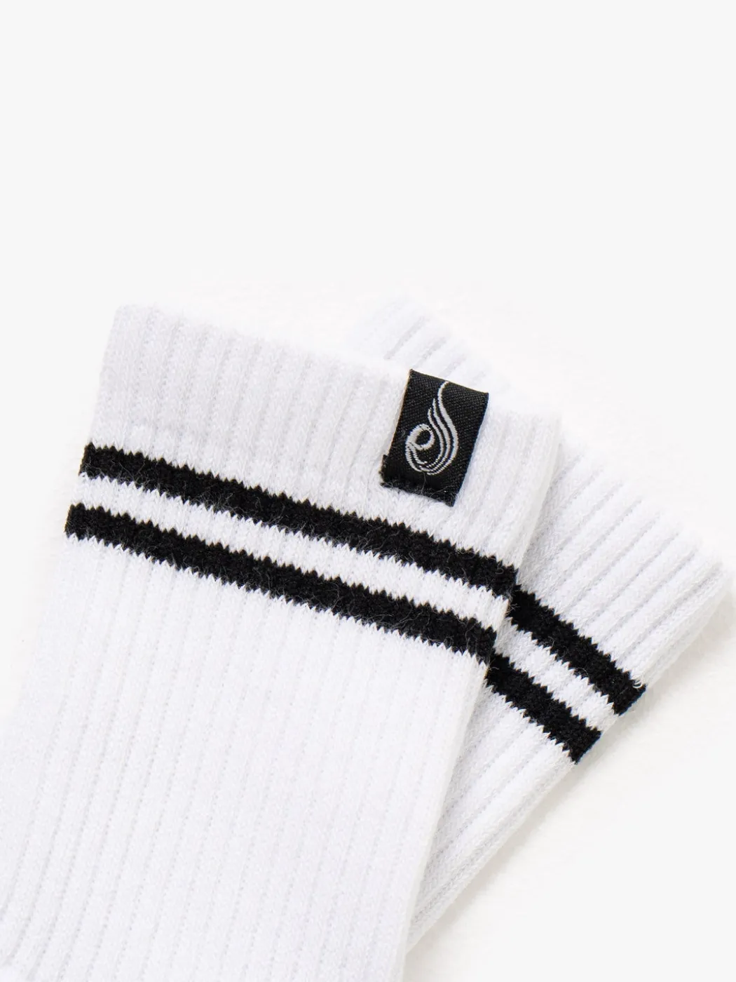 Stripe Crew Socks 2 Pack