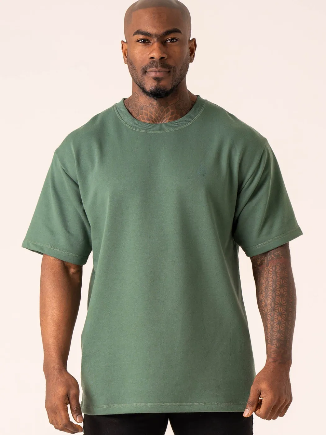 Throwback Oversized Fleece T-Shirt