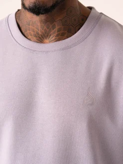 Throwback Oversized Fleece T-Shirt
