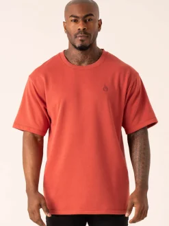 Throwback Oversized Fleece T-Shirt