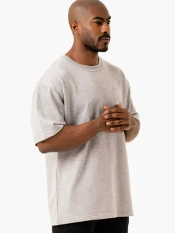 Throwback Oversized Fleece T-Shirt