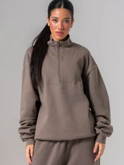 Unisex Fleece Half Zip
