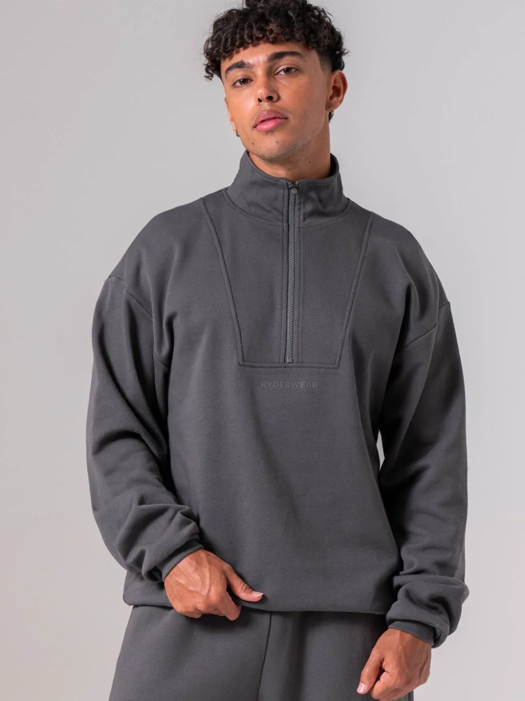 Unisex Fleece Half Zip
