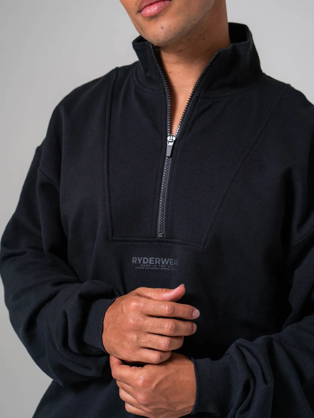 Unisex Fleece Half Zip