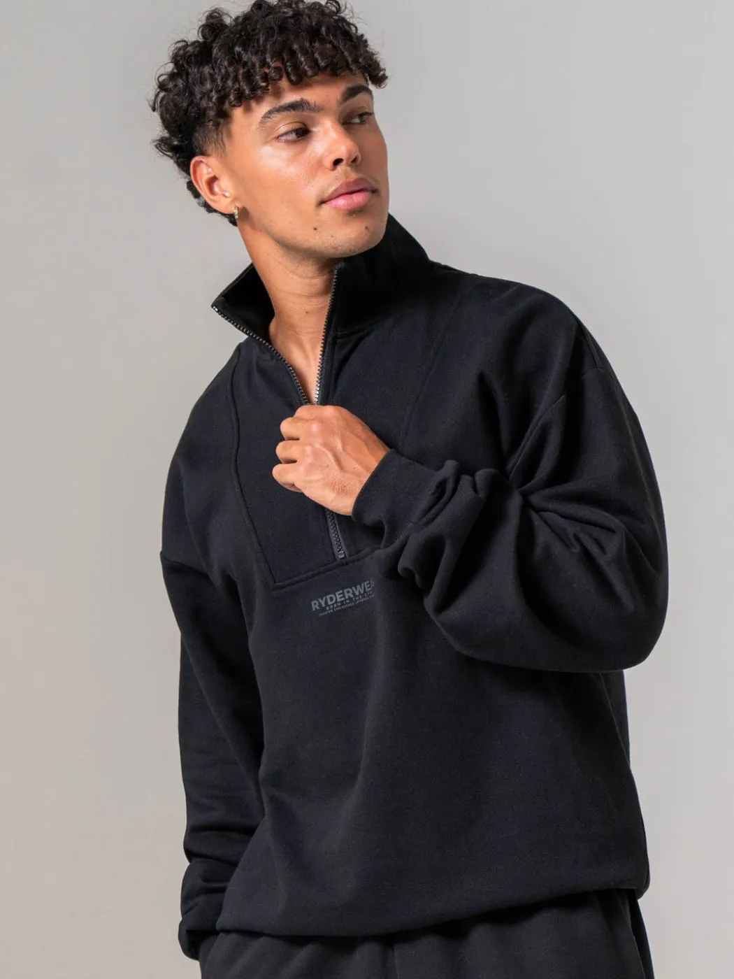 Unisex Fleece Half Zip
