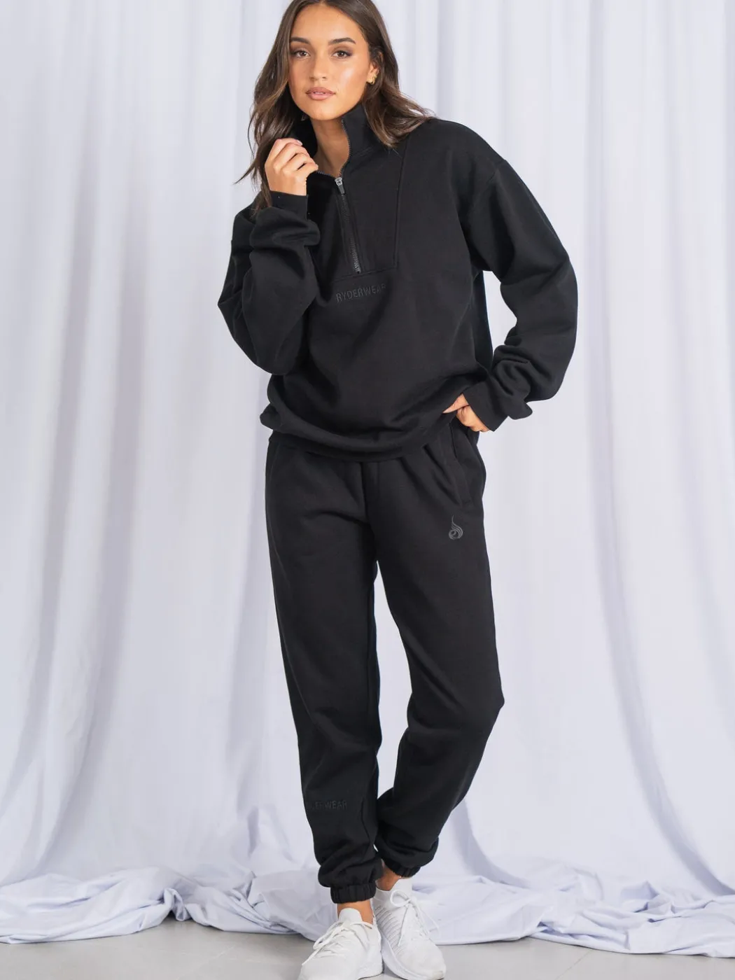 Unisex Half Zip Jumper
